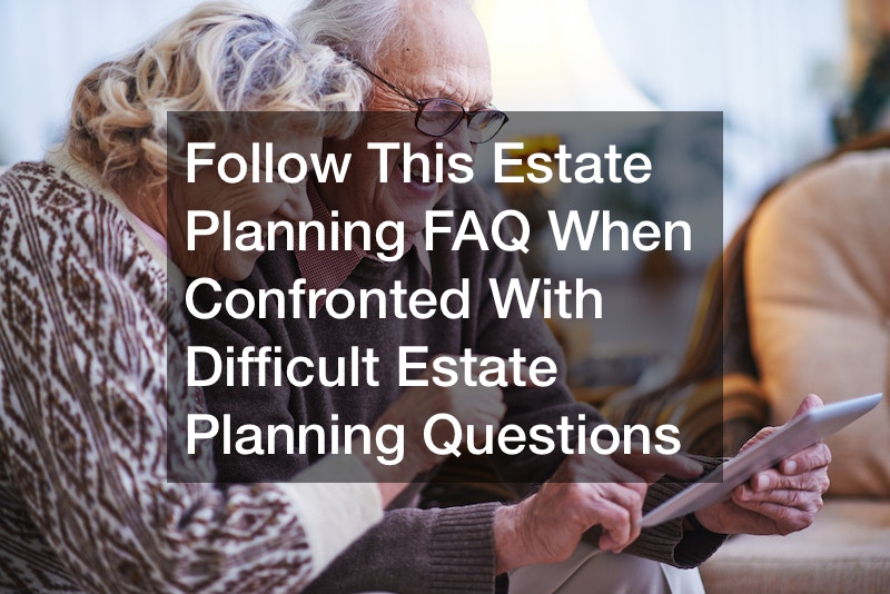 estate planning faq